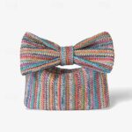 Women's Boho Chic Straw Clutch with Large Bow Detail - - Image 11