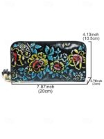 Women's Genuine Leather Wallet – Large Capacity with - Image 8