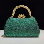 Women's Sequins Evening Bag with Chain Strap, Multiple