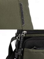 Men's Water-Resistant Nylon Crossbody Messenger Bag – - Image 8