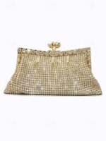Women's Green Sage Rhinestone Clutch Purse – Vintage