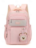 Teen Waterproof Backpack with Trolley Sleeve – Multi-Pocket - Image 16