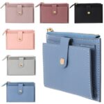 220Pcs Women's Wallet Credit Card Holder Wallet PU Leather Daily - Image 2