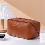 Women's Handbag Makeup Bag Cosmetic Bag PU Leather Travel - Image 11