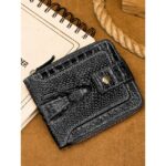 Men's leather crocodile patterned top layer cowhide - Image 16