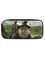 Kids' 3-Piece Wizard Cat Backpack Set – Fantasy Cat Print - Image 12