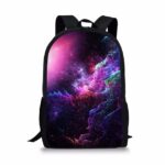 Galaxy Print Backpack – Durable and Stylish Space Nebula - Image 10
