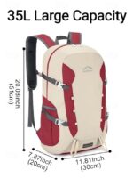 Unisex Foldable Hiking Backpack – Lightweight Travel Daypack, - Image 10