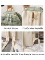 Girls 5-piece school backpack set with messenger bag, Pencil - Image 5