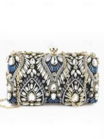 Women's Clutch Evening Bag Wristlet Shoulder Bags Silk - Image 11
