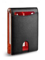 Men's RFID-Blocking Wallet – Premium Cowhide Leather with - Image 14