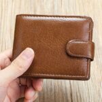 Genuine leather wallet top layer cowhide coin purse multi card - Image 11