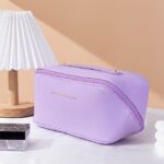 Women's Handbag Makeup Bag Cosmetic Bag PU Leather Travel - Image 14