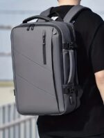 Men's Expandable Waterproof Business Backpack – - Image 13