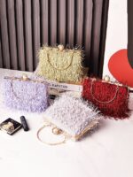 Women's Christmas Party Handbag – Elegant Red & Green - Image 6