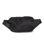 Men's Black Nylon Travel Fanny Pack, Multi - Pocket Waist - Image 4