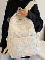 Teen Girls 3-Piece School Backpack Set – Lightweight Canvas - Image 2