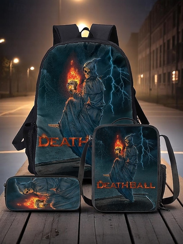 invtmr1748595732368 Men's Grim Reaper 3-Piece Backpack Set with Grim Reaper - Image 1