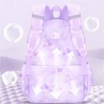 Girls' Cute Cartoon Backpack – Dreamlike Kids School Bag - Image 5