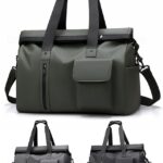 Men's Waterproof Polyester Duffel Bag – Multi-functional