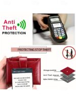 Women's Genuine Leather RFID Blocking Wallet, Large - Image 8