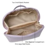 Women's Handbag Makeup Bag Cosmetic Bag PU Leather Travel - Image 5