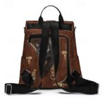 Large Capacity Black Cat Animal Print Multi-Carry Backpack - - Image 8