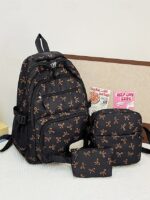 Teen Girls 3-Piece School Backpack Set – Lightweight Canvas - Image 21