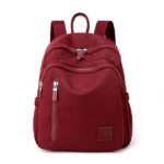 Women's Lightweight Nylon Backpack – Water-Resistant - Image 11