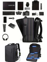 Men's Expandable Waterproof Business Backpack – - Image 4
