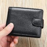 Genuine leather wallet top layer cowhide coin purse multi card - Image 9