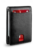 Men's RFID-Blocking Wallet – Premium Cowhide Leather with - Image 13