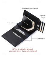 Men's RFID Blocking Carbon Fiber Pattern Wallet, Faux - Image 6