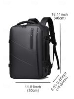 Men's Expandable Waterproof Business Backpack – - Image 12