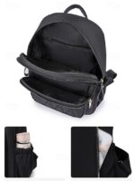 Women's Quilted Waterproof Nylon Backpack – Lightweight - Image 6