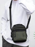 Men's Water-Resistant Nylon Crossbody Messenger Bag – - Image 2