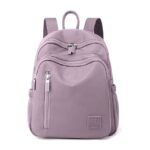 Women's Lightweight Nylon Backpack – Water-Resistant - Image 13