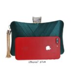 Women's Clutch Evening Bag Wristlet Clutch Bags Silk Party - Image 13