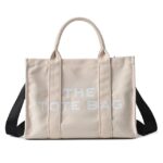 Women's Canvas Tote Bag with Zipper – Minimalist Shoulder - Image 8