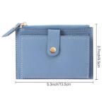 220Pcs Women's Wallet Credit Card Holder Wallet PU Leather Daily - Image 8