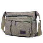 Men's Vintage Canvas Crossbody Messenger Bag – - Image 14