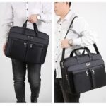 Men's Business Laptop Bag with Shoulder Strap, - Image 2