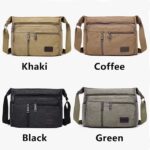 Men's Vintage Canvas Crossbody Messenger Bag – - Image 11