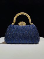 Women's Sequins Evening Bag with Chain Strap, Multiple - Image 18