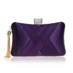 Women's Clutch Evening Bag Wristlet Clutch Bags Silk Party - Image 16
