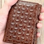RFID Blocking Genuine Leather Wallet for Men – Trifold Design