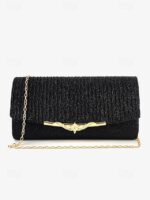 20PCS Elegant Gold Glitter Evening Clutch - Women's Party Handbag - Image 10
