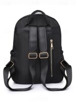 Women's Quilted Waterproof Nylon Backpack – Lightweight - Image 5