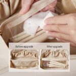 Women's Handbag Makeup Bag Cosmetic Bag PU Leather Travel - Image 8