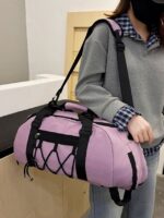 Women's Large Capacity Waterproof Travel Duffel Backpack - Image 13